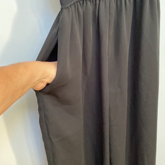 ❗️SOLD❗️Aritzia Sunday Best Black Strappy Scala Jumpsuit Size XS - Picture 5 of 10